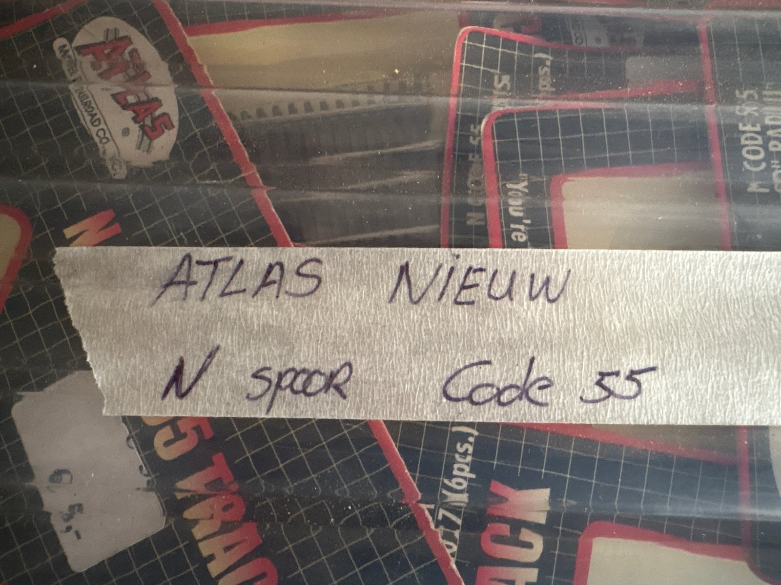 Nieuwe Atlas N spoor Code 55 Rails, Ophalen of Verzenden, Nieuw, Gelijkstroom of Wisselstroom, Rails