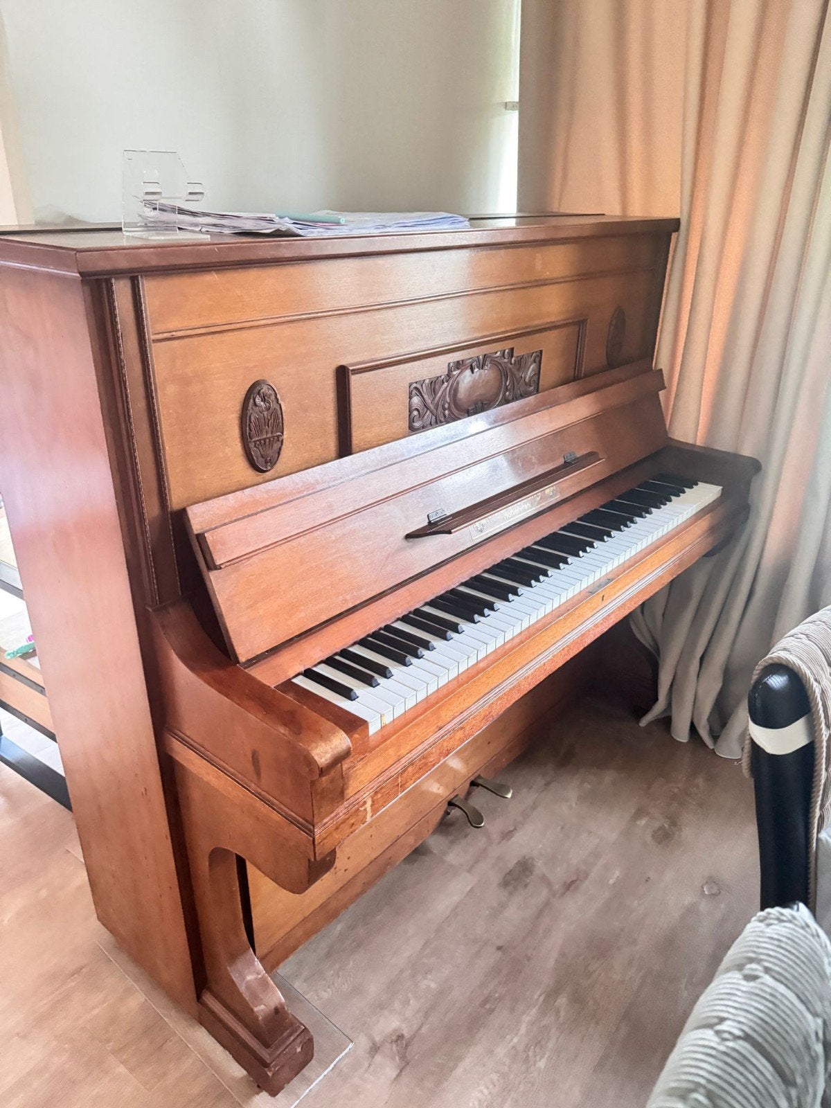 Piano M. Janowsky in goede staat, Ophalen, Gebruikt