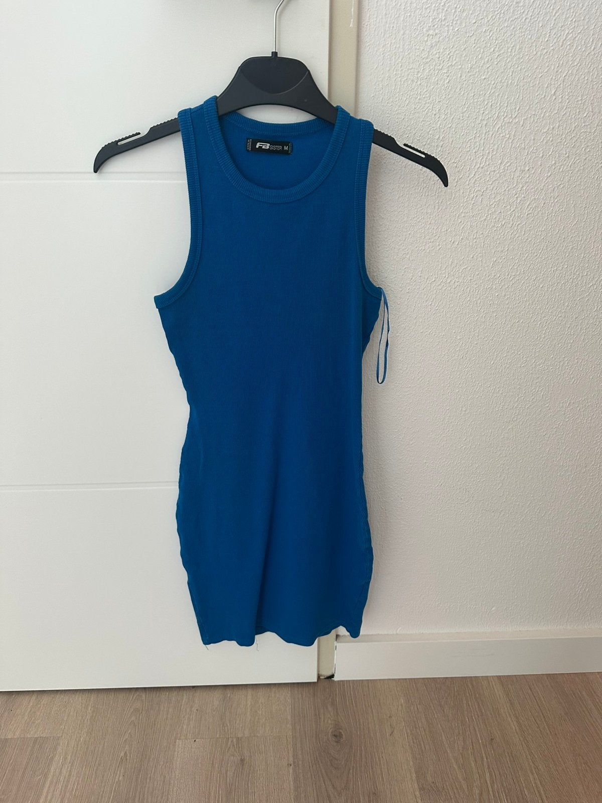 Blauwe jurk, Kleding | Dames, Maat 38/40 (M), Blauw, Ophalen of Verzenden, Zo goed als nieuw