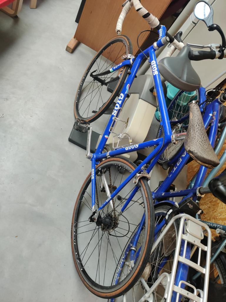 Gios Racefiets - Campagnolo record groep., Fietsen en Brommers, Fietsen | Racefietsen, Overige merken, Gebruikt, Carbon, Ophalen of Verzenden