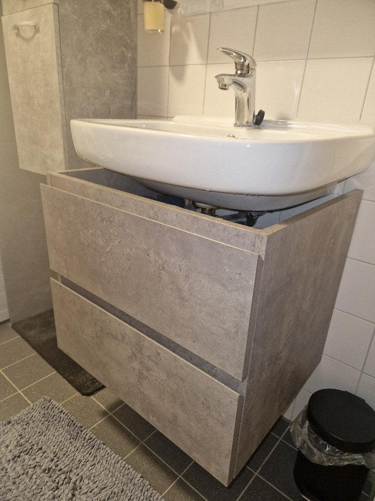 Badkamermeubelset, Huis en Inrichting, Badkamer | Badkamermeubels, Ophalen, Gebruikt, 50 tot 100 cm, Minder dan 100 cm