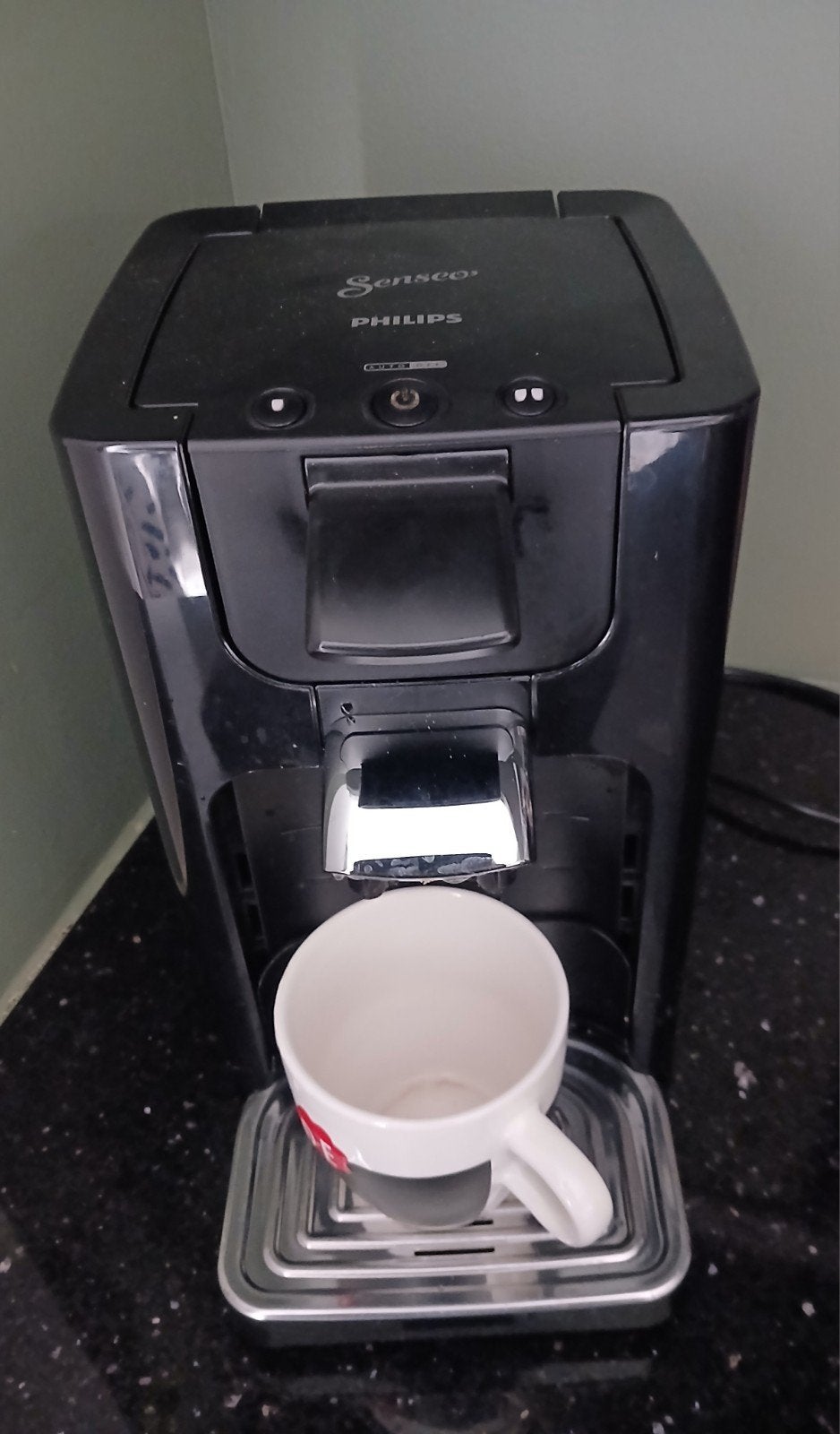 Philips Senseo koffiezetapparaat - Zwart, Witgoed en Apparatuur, Koffiezetapparaten, Koffiemachine, Ophalen of Verzenden, 1 kopje