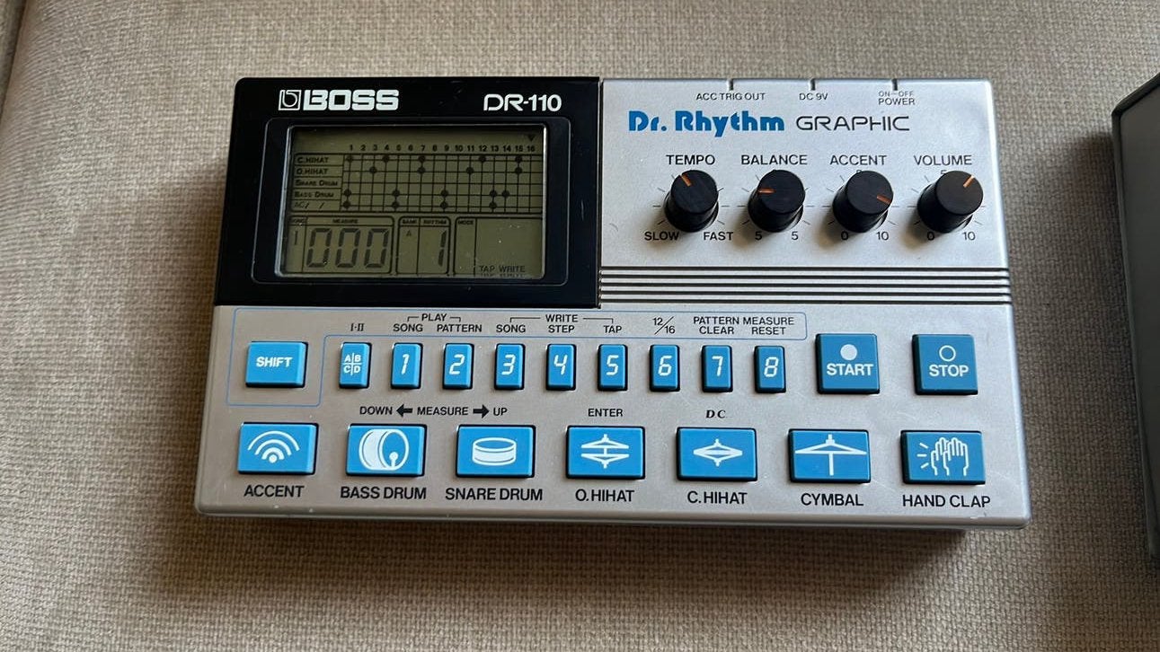 Boss Dr. Rhythm DR-110, Muziek en Instrumenten, Drumcomputers, Ophalen of Verzenden, Gebruikt, Boss