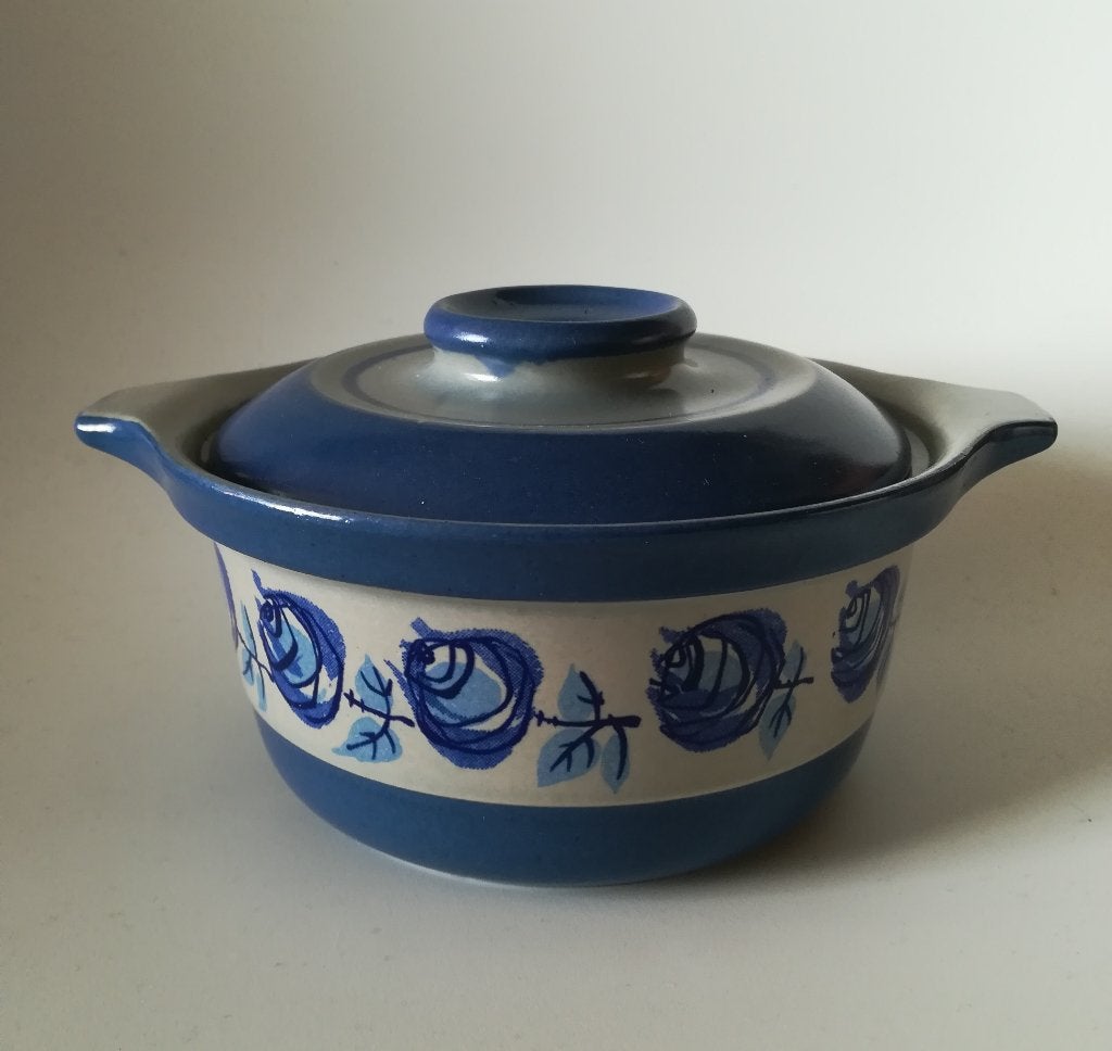 Steengoed Ovenschaal Marika Cerafeu Jasba West Germany, Ophalen of Verzenden, Zo goed als nieuw, Overige materialen, Overige typen