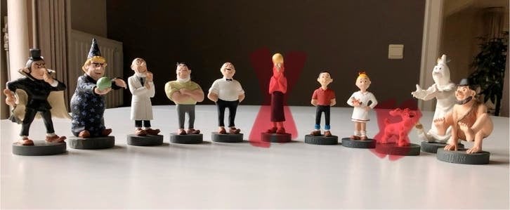 Suske en Wiske AH-actie beeldjes (2000), Verzamelen, Ophalen of Verzenden, Gebruikt