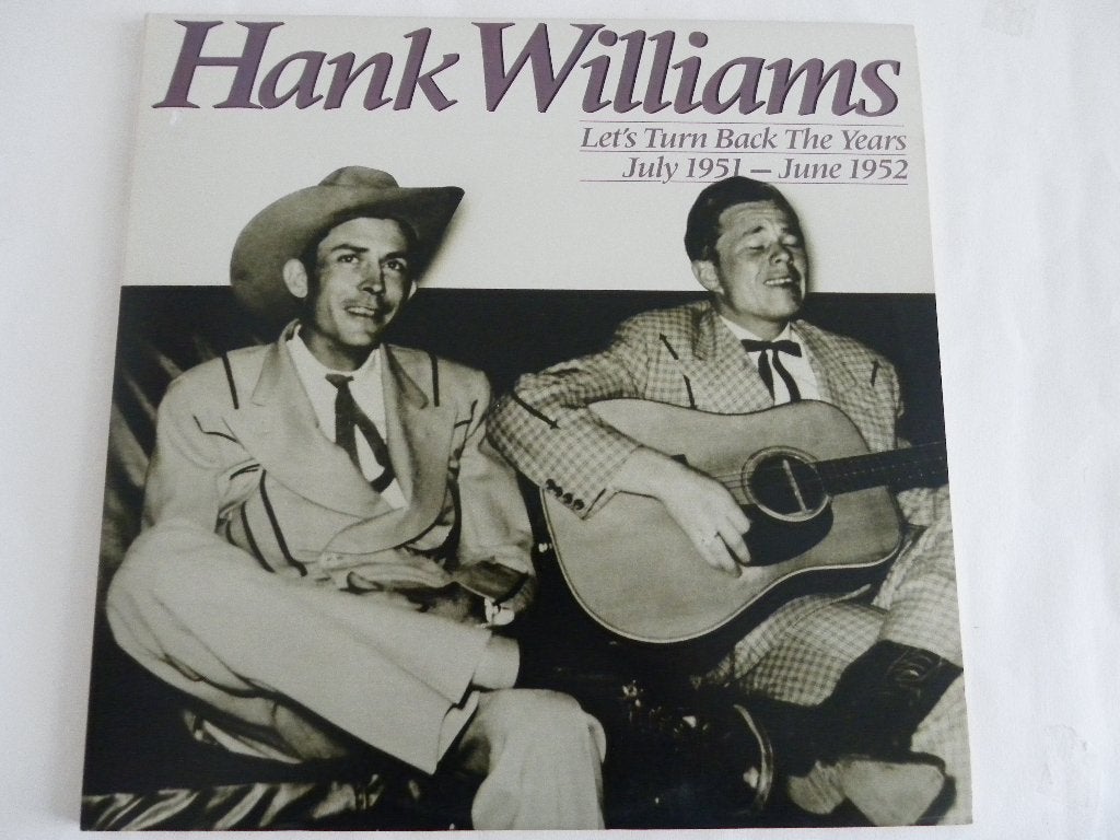 LP Hank Williams - Let's Turn Back The Years - 2 LP Set, Ophalen of Verzenden, Zo goed als nieuw, 12 inch