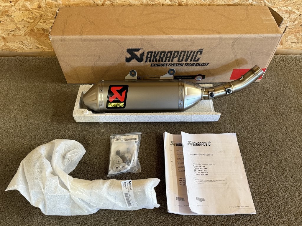 Akrapovic Racing Line KTM 250 350 SX-F XC-F FC FX 2019-2022, Verzenden, KTM, Stallhofnerstraße 3, Betriebsgebiet Süd, Mattighofen, Oberösterreich, 5230, AT