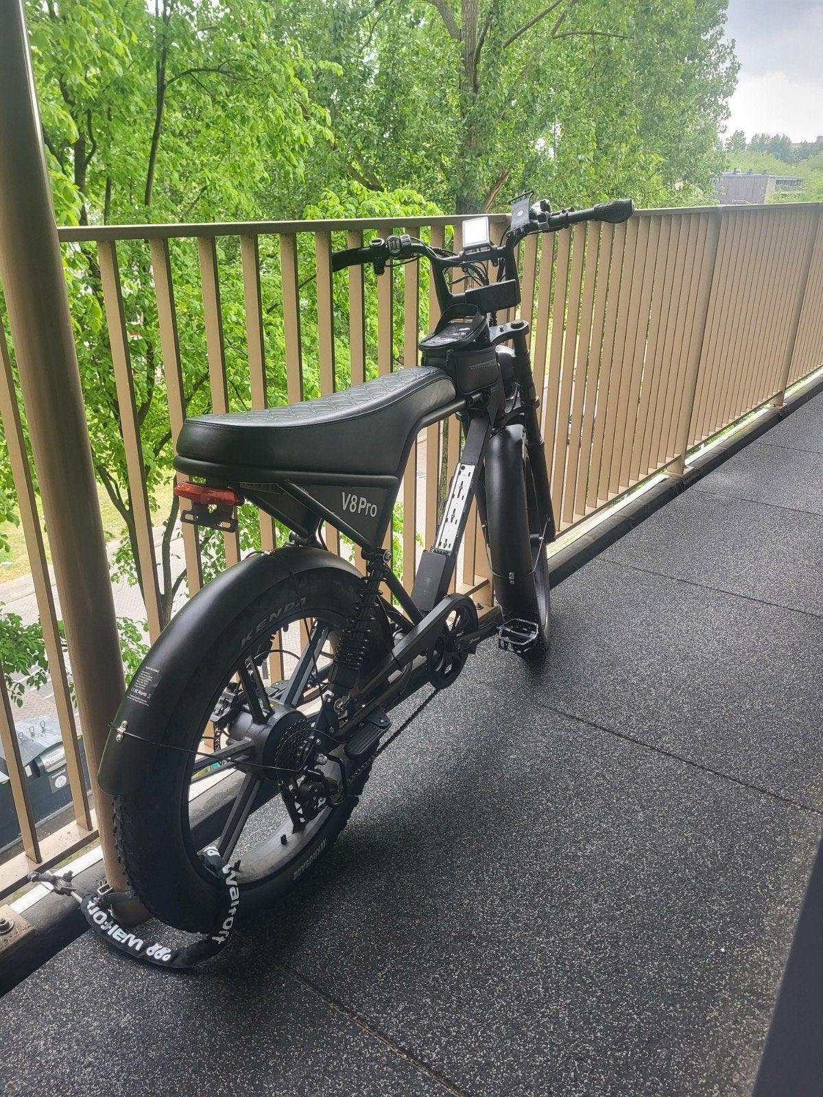 Fatbike V8 Pro 24 inch met dubbele accu (één accu gestolen), Minder dan 47 cm, Ophalen, Zo goed als nieuw, Overige merken