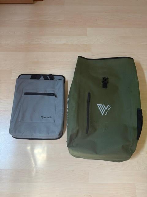 MIVELO 3-in-1 Waterdichte Fietstas voor bagagedrager, Ophalen of Verzenden, Zo goed als nieuw, Overige merken