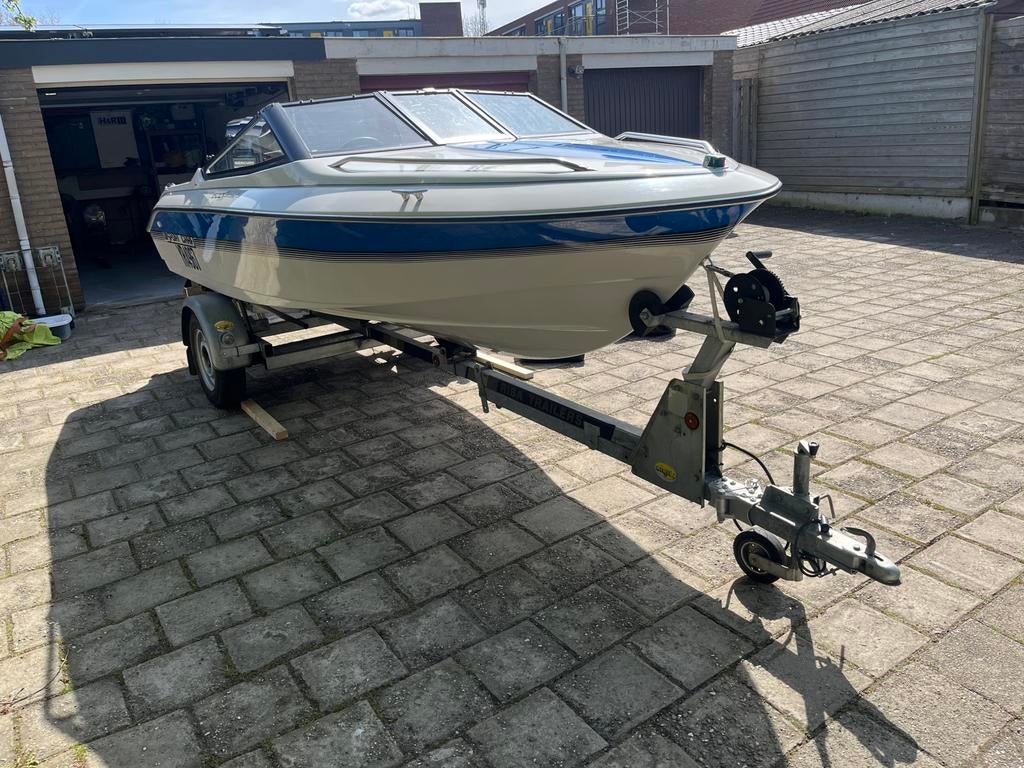 Zeer nette sport craft 1500CB met 90pk mercury, Watersport en Boten, Speedboten, Ophalen, 70 tot 120 pk, Zo goed als nieuw, 3 tot 6 meter