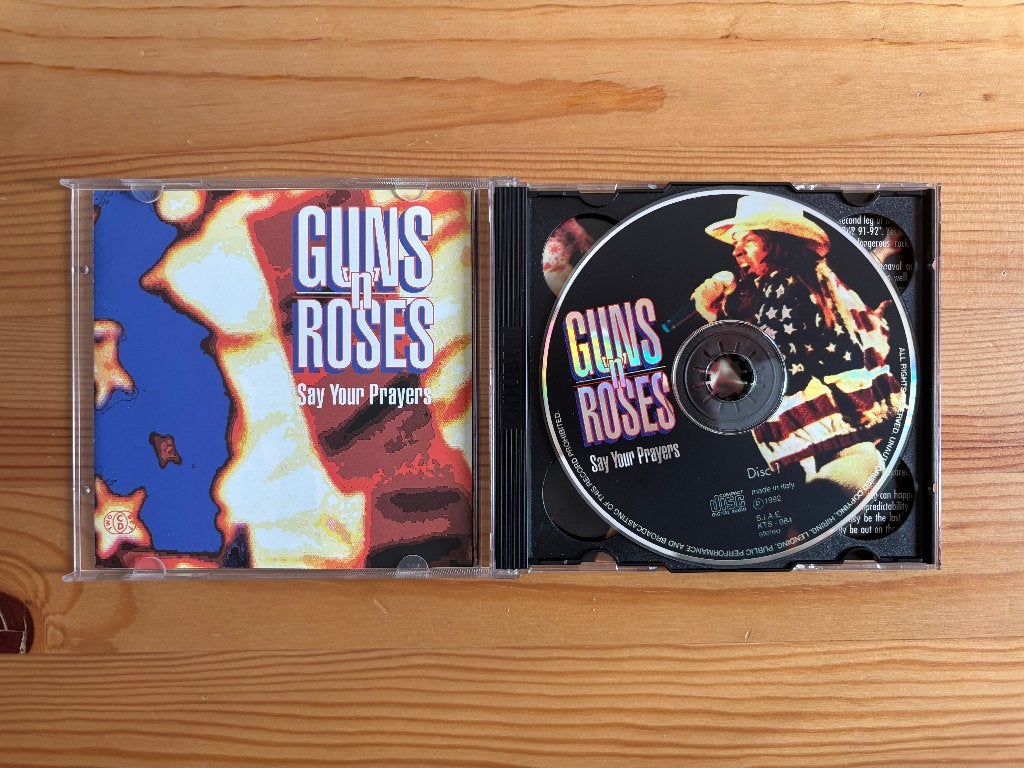 Guns N' Roses - Say Your Prayers (Picture Import 2CD), Ophalen, Import, Zo goed als nieuw, Live-album
