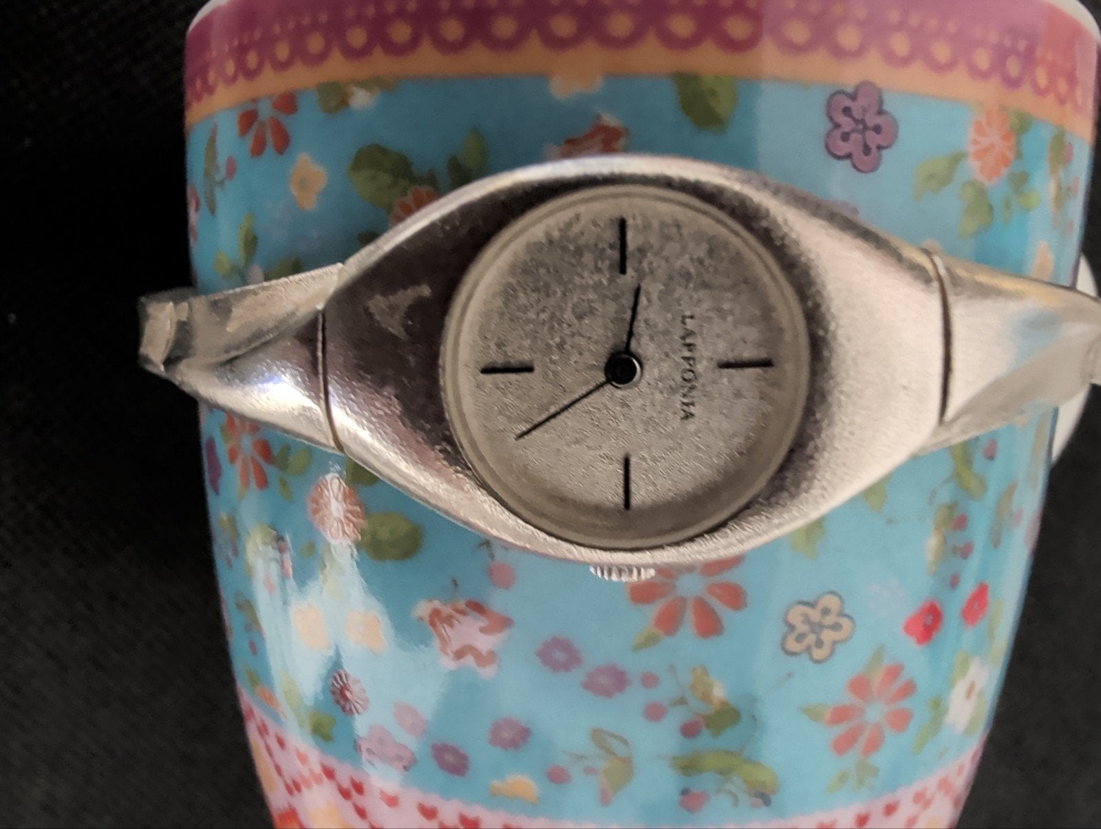 laponia horloge, Overige merken, Staal, Gebruikt, Ophalen of Verzenden
