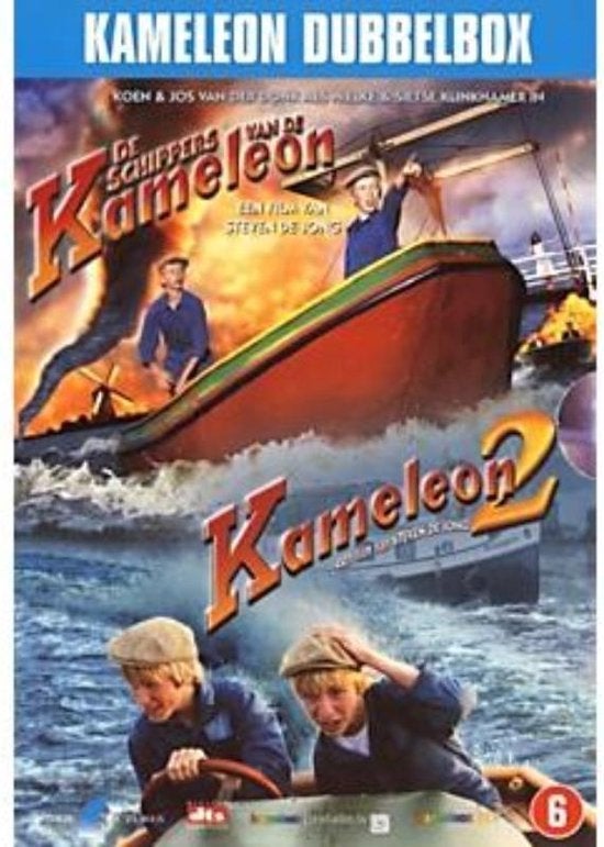 Schippers vd kameleon+deel 2-M.Spanjer/Tuinman/ 2DVD NW/VERZ, Alle leeftijden, Ophalen of Verzenden, Nieuw in verpakking, Actie en Avontuur
