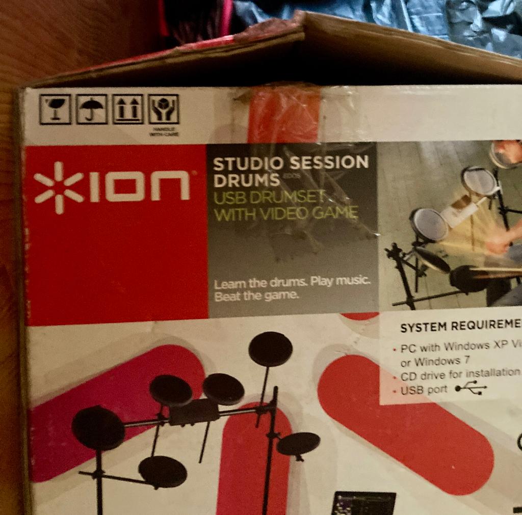 ION Studio Session USB electronic drum kit, Ophalen of Verzenden, Zo goed als nieuw, Overige merken