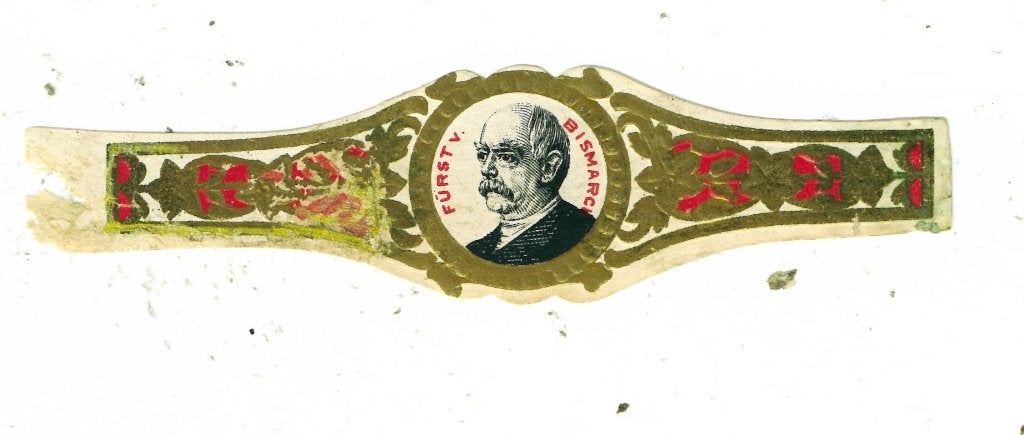 Bismarck, Ophalen of Verzenden, Sigarenbandjes