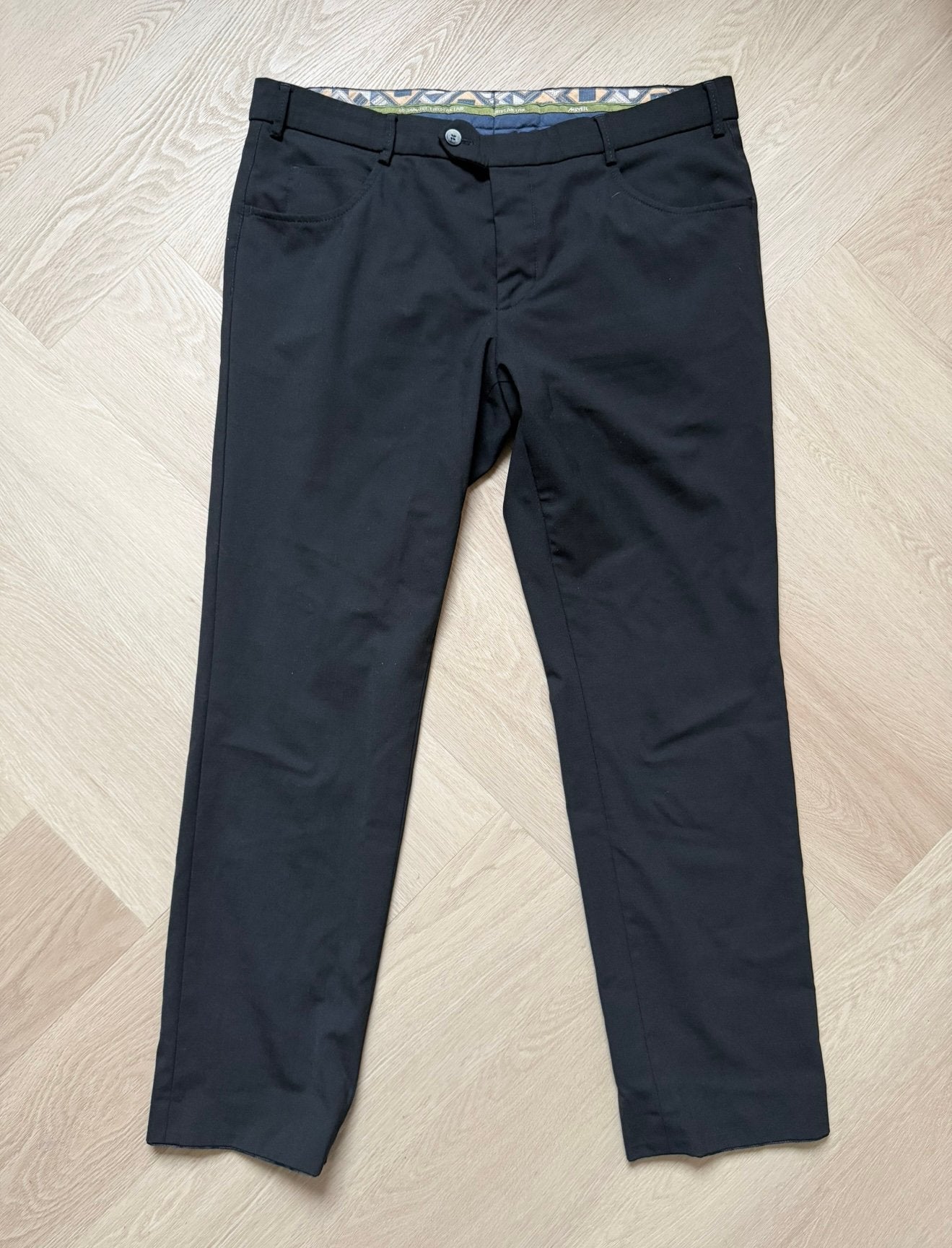 Meyer heren pantalon, Ophalen of Verzenden, Zo goed als nieuw, Maat 48/50 (M), Zwart