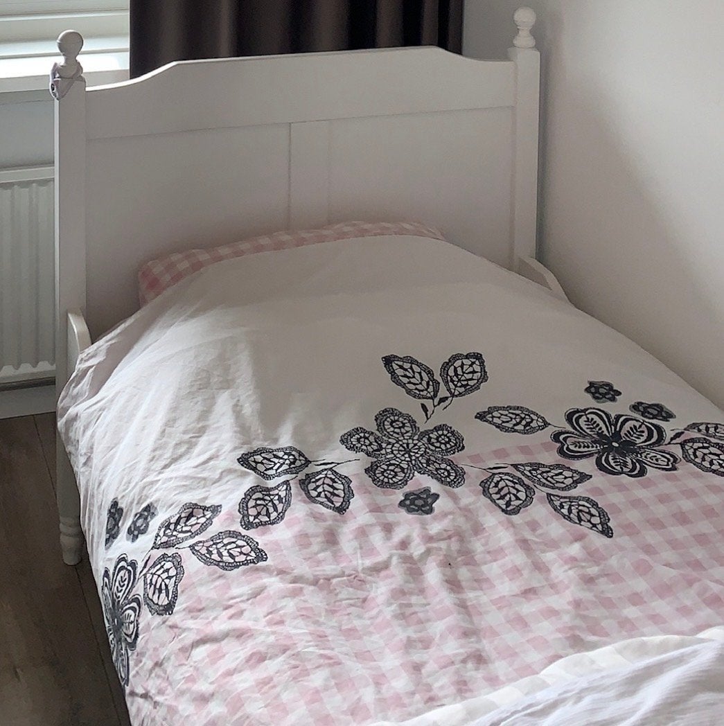 Amalia kinderbed van Rockwood 90x200 - Wit, Ophalen, Gebruikt, 90 cm, Eenpersoons