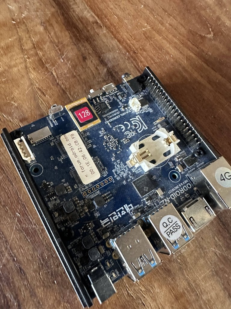 ODROID-N2 met 128GB eMMC – krachtige mini-computer, Computers en Software, Chromebooks, Gebruikt, 4 GB of minder, 128 GB, Ophalen