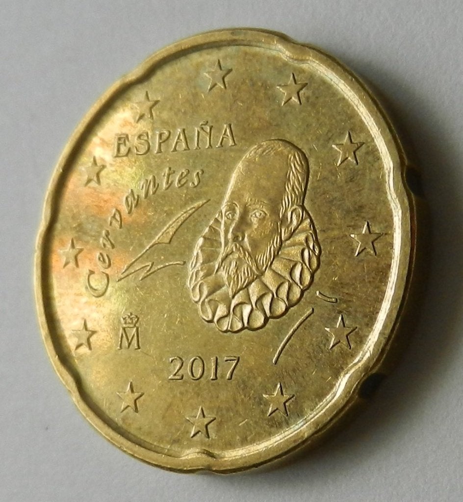 Spanje 20 eurocent 2017, Postzegels en Munten, Verzenden, Spanje, 20 cent, Losse munt