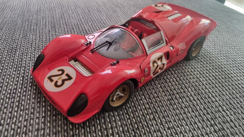 Ferrari 330 P4 Coupé #23  Jouef Revell, 1:18, Ophalen of Verzenden