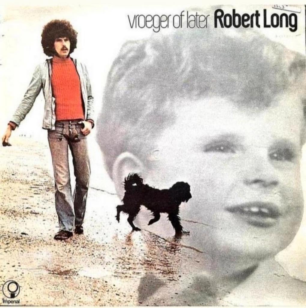 LP  ROBERT LONG - Vroeger Of Later, Ophalen of Verzenden, Gebruikt, 12 inch, Levenslied of Smartlap