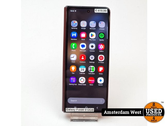 Samsung Galaxy Z Fold 4 512GB Zwart, Telecommunicatie, Mobiele telefoons | Samsung, Samsung, Gebruikt, Support@Samsung.com, 129, Samsung-ro, Yeongtong-gu
Suwon-si, Gyeonggi-do 16677
South Korea