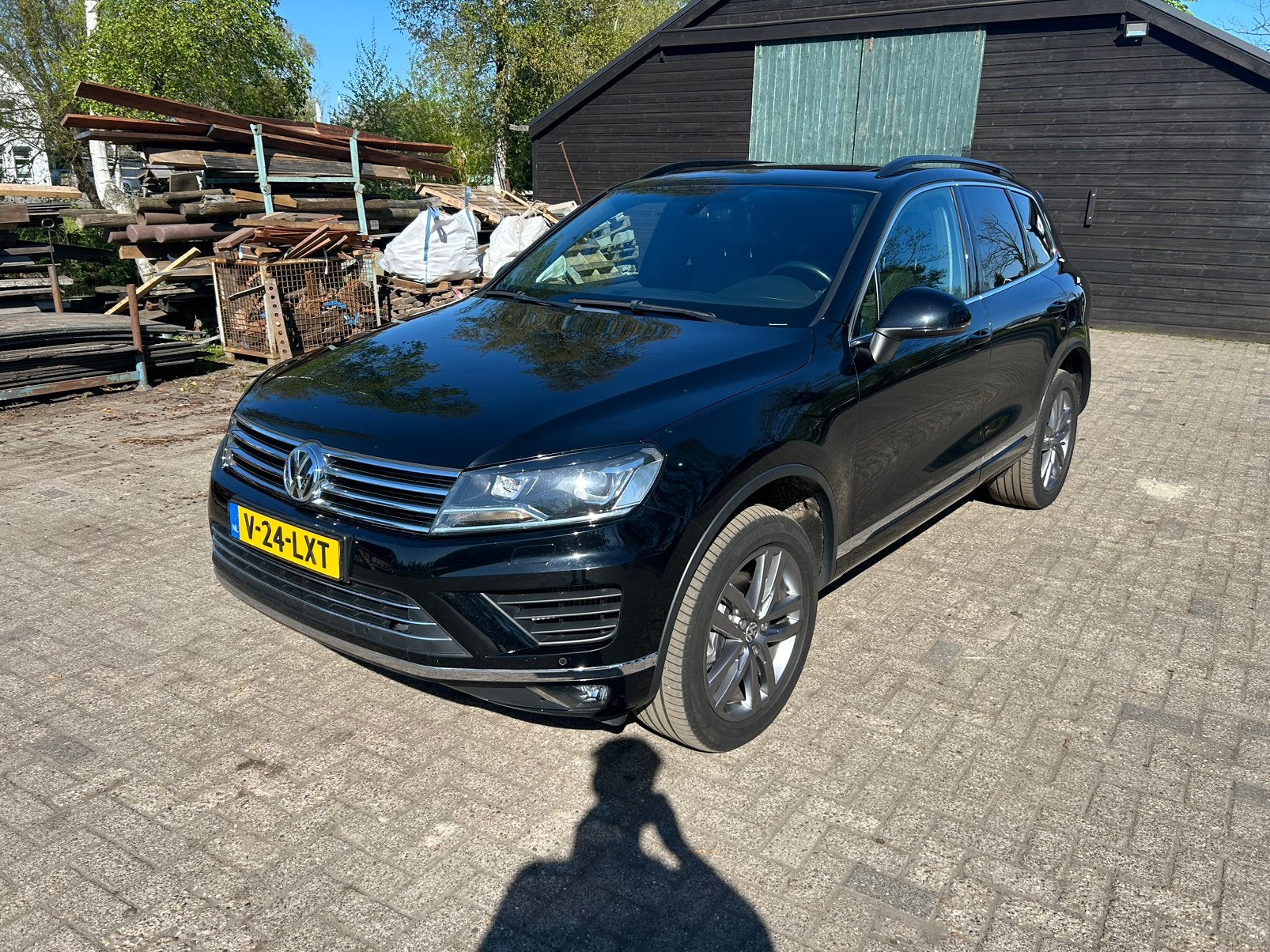 Volkswagen Touareg Grijs Kenteken VAN