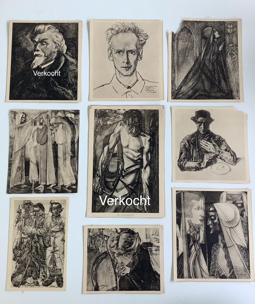 JAN TOOROP REPRODUCTIES, Ophalen of Verzenden