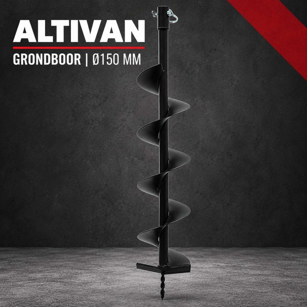 Altivan Grondboor 150 mm 800mm lang Ø20mm aansluiting, Nieuw, <redacted>, Altivan, Ophalen
