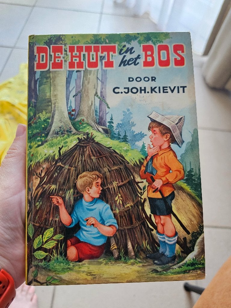 De hut in het bos door C.Joh.Kievit, Ophalen, Gelezen, C. Joh. Kieviet, Fictie algemeen