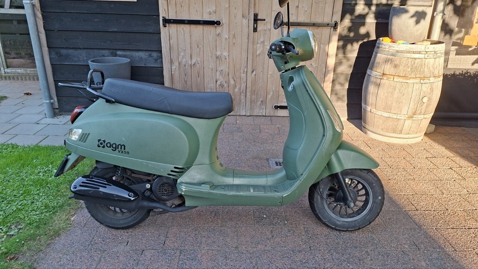 AGM VX50 scooter, Fietsen en Brommers, Ophalen, Gebruikt, La souris sourini retro riva iva btc fosti agm znen, Benzine