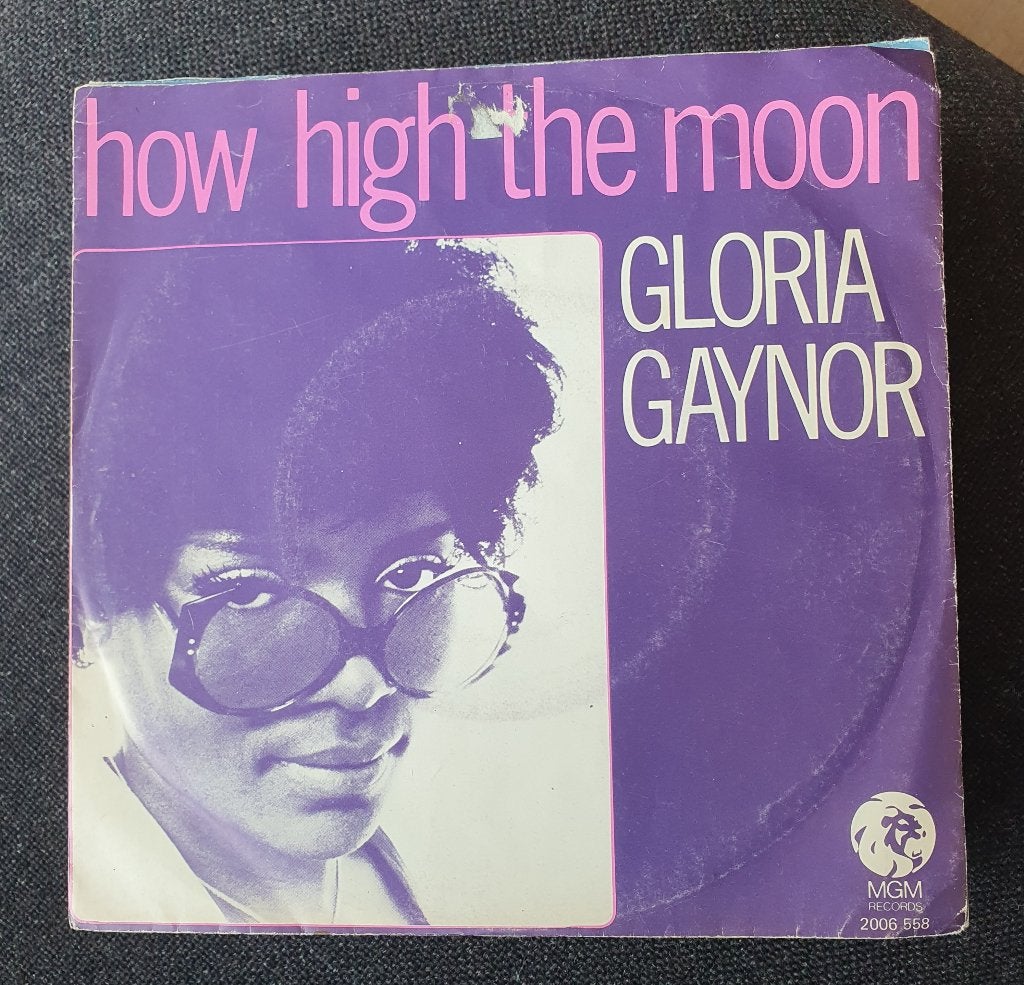 Gloria Gaynor - How High The Moon, Cd's en Dvd's, Gebruikt, 7 inch, Pop, Fotohoes