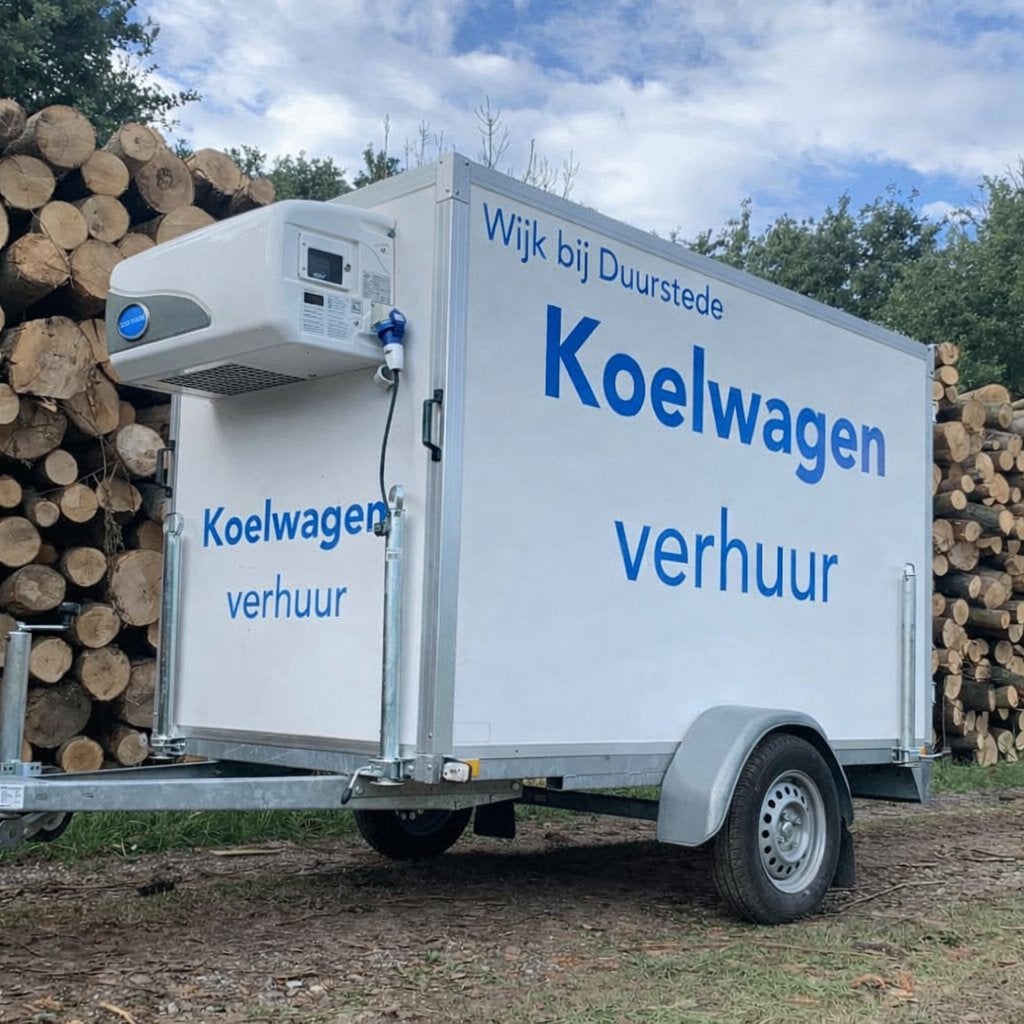 koelaanhanger te huur koelwagen verhuur, Hobby en Vrije tijd, Feestartikelen | Verhuur, Ophalen, Nieuw, Verjaardag