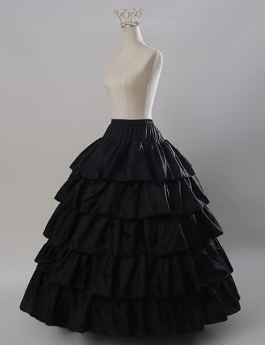 Crinoline met stroken zwart, Ophalen, Zo goed als nieuw
