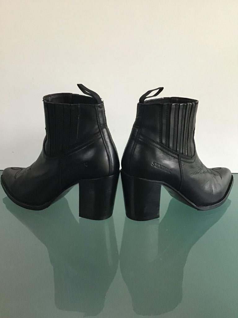 Sendra 38 zwarte laarzen | Bohemian | Gratis verzenden, Sendra, Verzenden, Zwart, Lage of Enkellaarzen