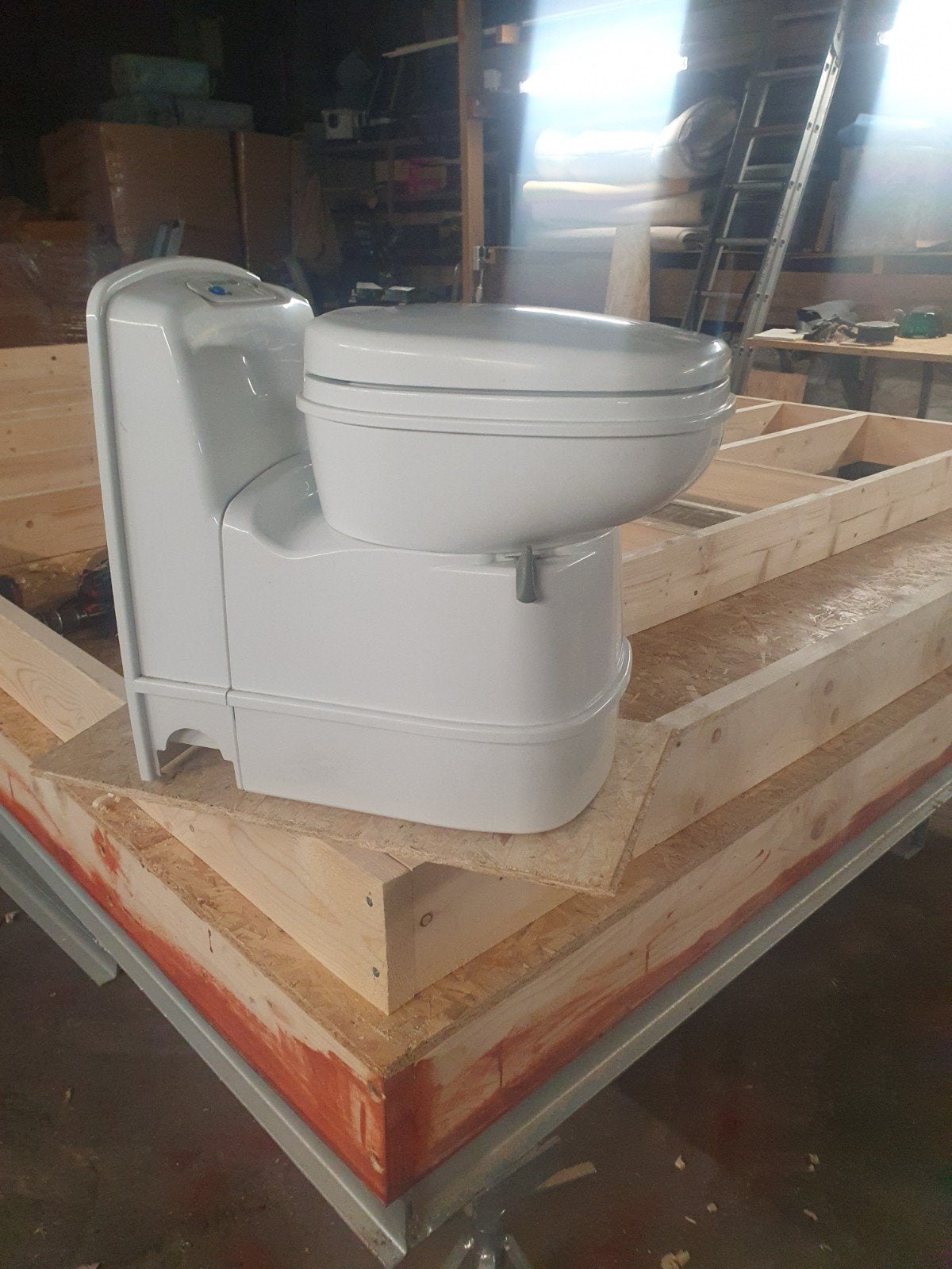 thetfort cassette  toilet, Doe-het-zelf en Verbouw, Ophalen, Zo goed als nieuw, Afzuiger