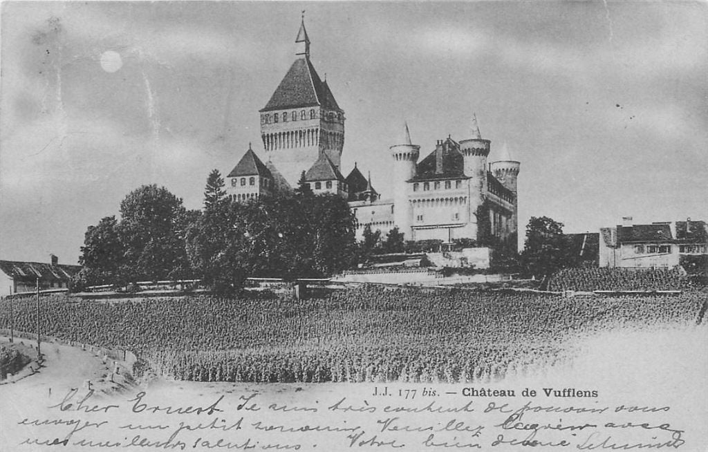 379-038-003 Chateau de Vufflens, Verzenden, Voor 1920, Overig Europa
