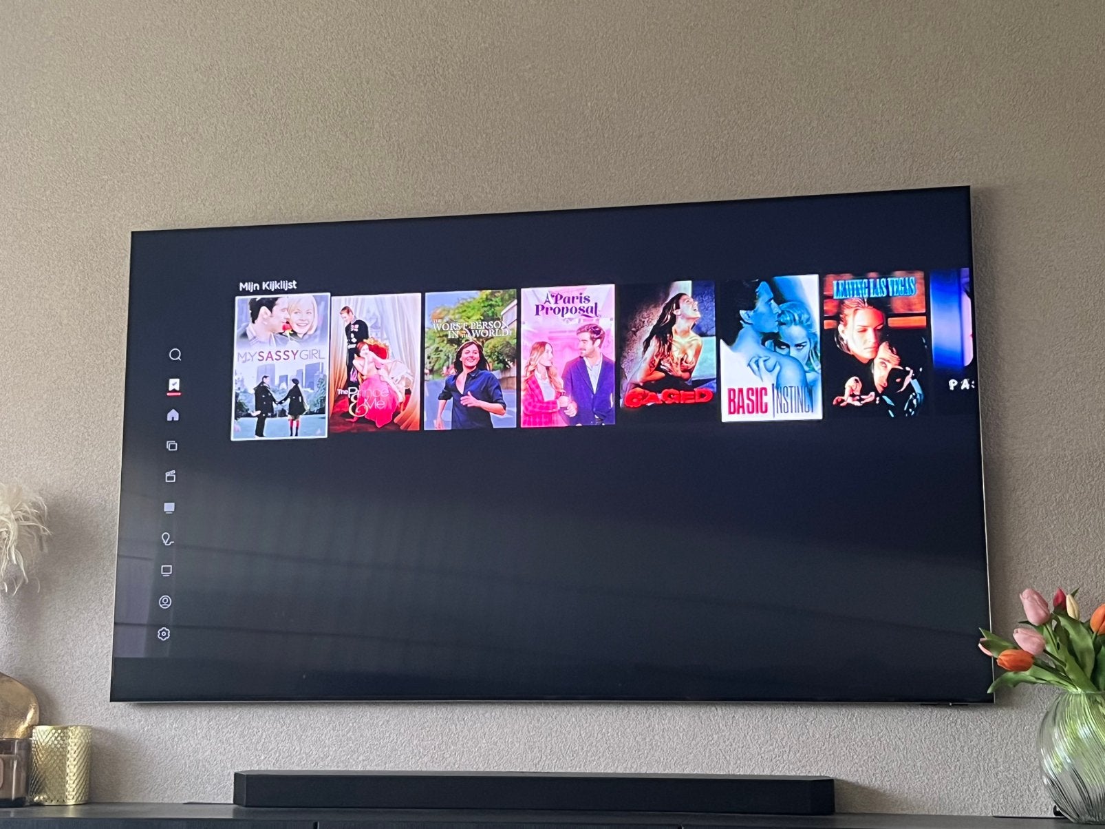 Samsung Qled tv 75QN800D 75 inch 8k, Audio, Tv en Foto, Televisies, Ophalen, QLED, 8k (UHD), Zo goed als nieuw