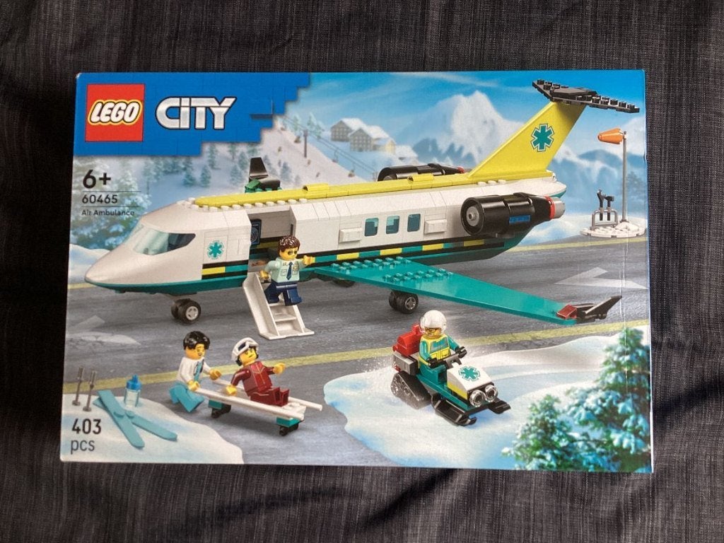 NIEUW Lego City Ambulancevliegtuig (60465), City, Lego, Nieuw, Ophalen of Verzenden