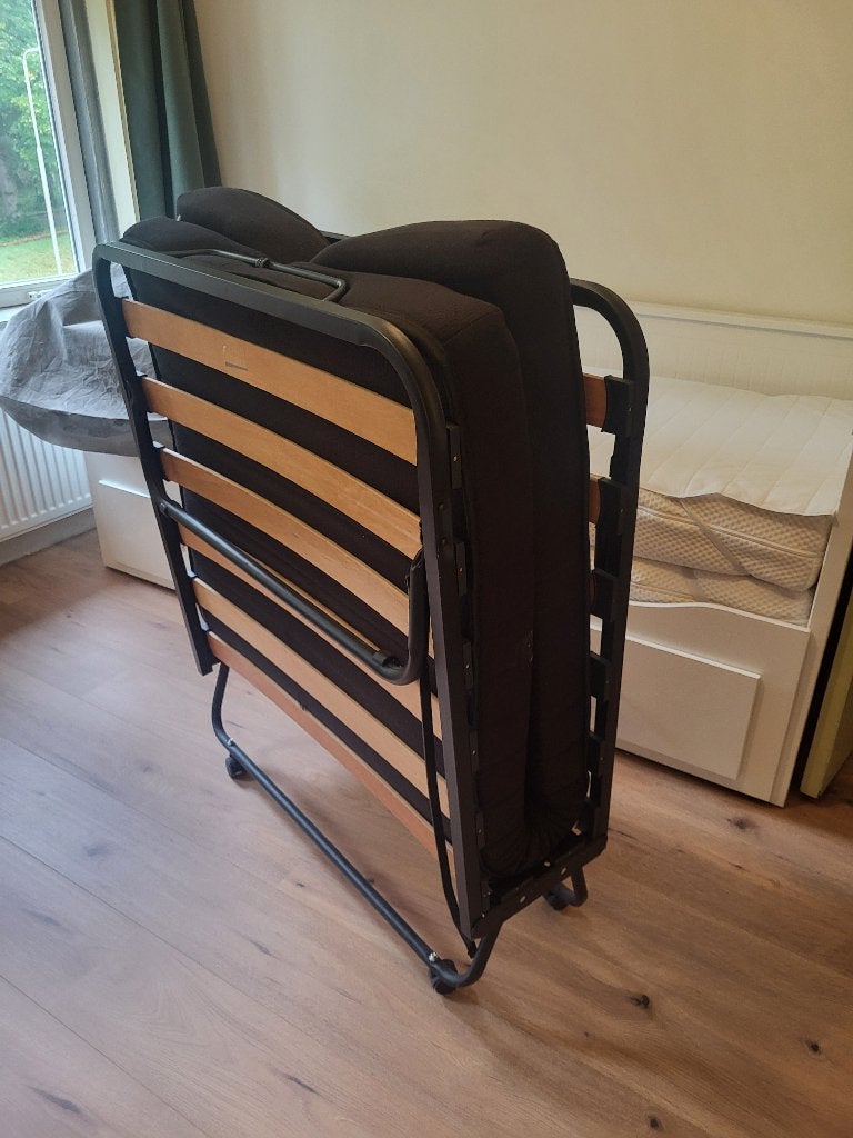Logeerbed, Huis en Inrichting, Ophalen, Gebruikt, Eenpersoons, 190 cm of minder