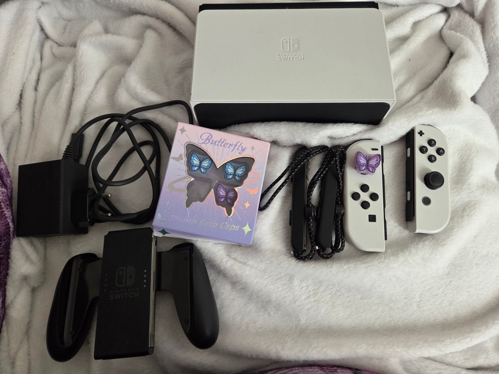 Nintendo Switch Wit Oled scherm, Ophalen of Verzenden, Zo goed als nieuw, Met 1 controller, Switch OLED
