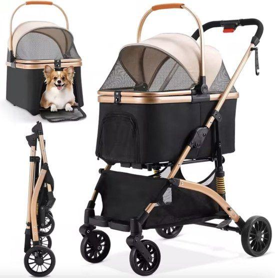 Hondenbuggy - Luxe huisdieren buggy - Buggy - Hondenwagen -, Corvance B.V., Verzenden, Nieuw, Corvancebol@gmail.com