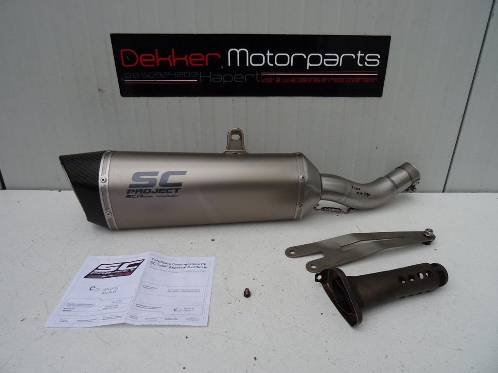 SC Project SC1-R Titatium Demper Triumph Tiger Sport 1050, Motoren, Onderdelen | Overige, Ophalen of Verzenden, -, -, -