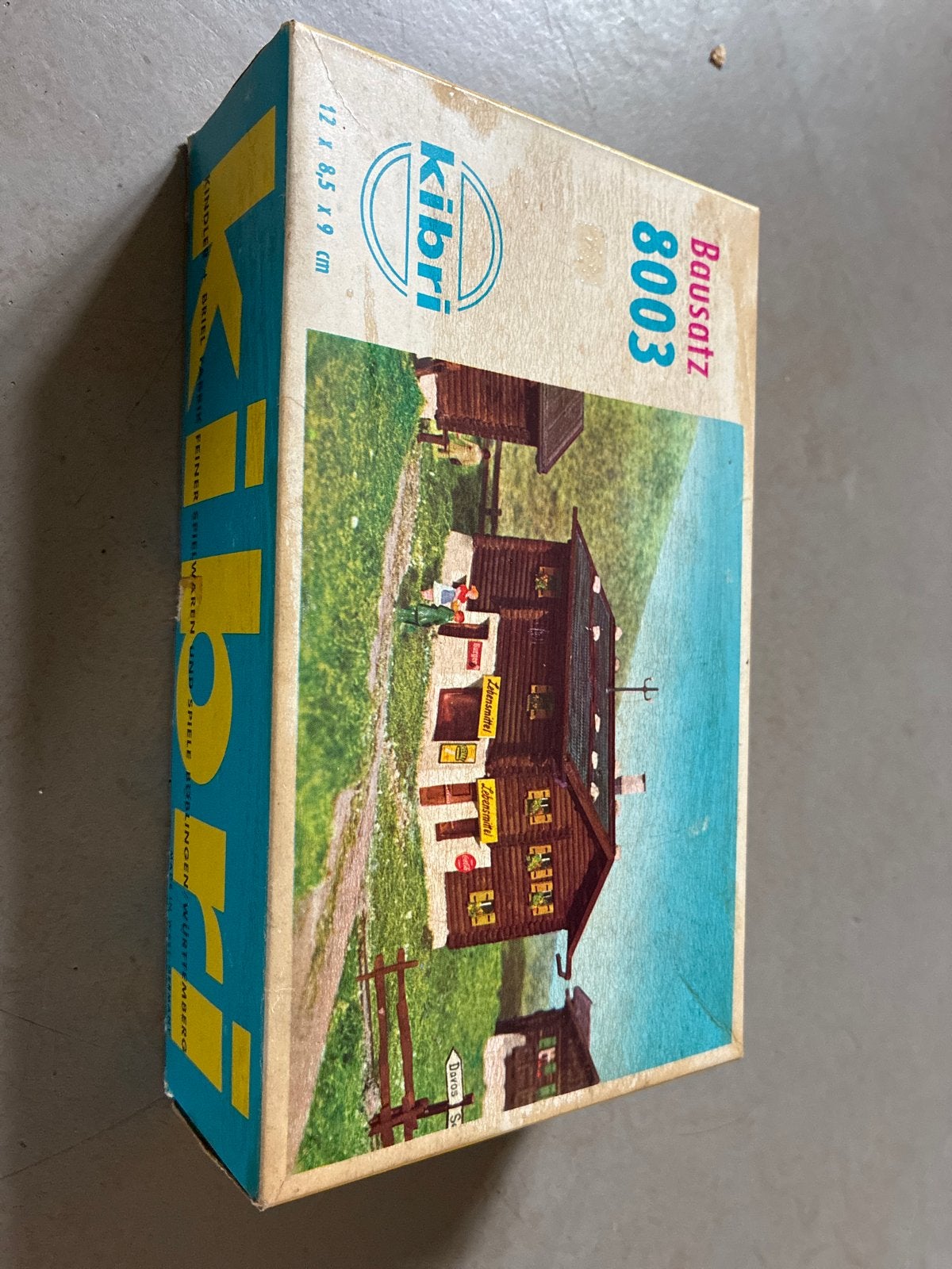 Kibri Bausatz 8003 Touristenhaus - Modelbouw Huisje, Ophalen of Verzenden, Zo goed als nieuw, 1:35 tot 1:50, Diorama