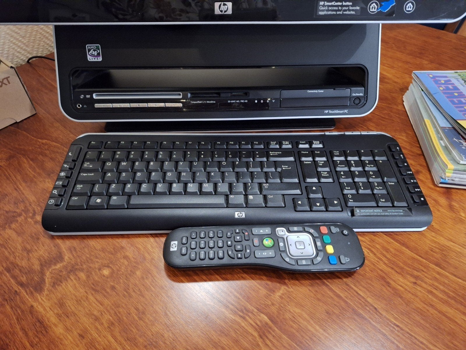 HP TouchSmart IQ700 All-in-One PC – Touchscreen – Werkend, Ophalen, Zo goed als nieuw, Draadloos, HP