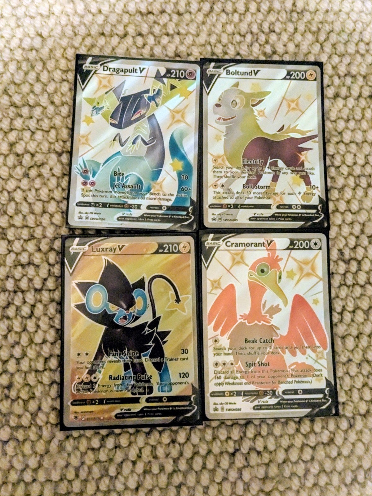 4 shiny v, Ophalen of Verzenden