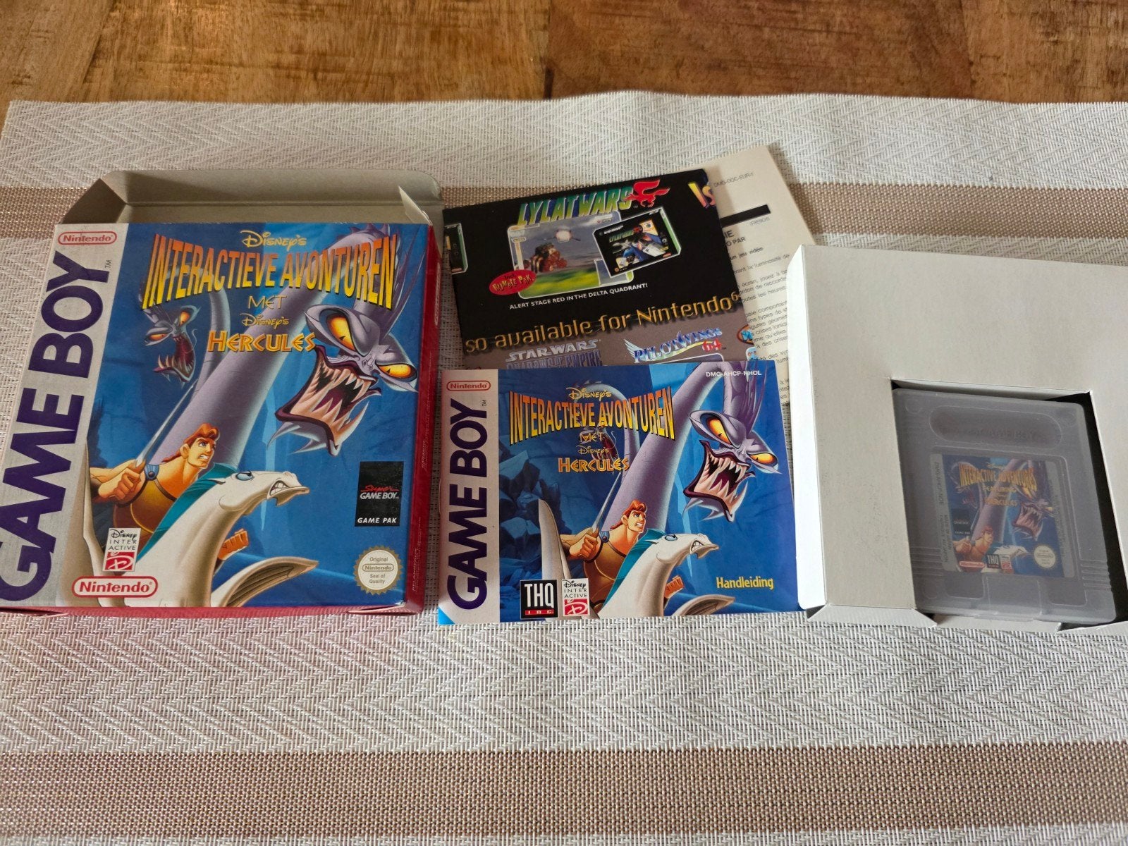Disney's Interactieve Avonturen met Hercules Game Boy, Spelcomputers en Games, Avontuur en Actie, 1 speler, Ophalen of Verzenden