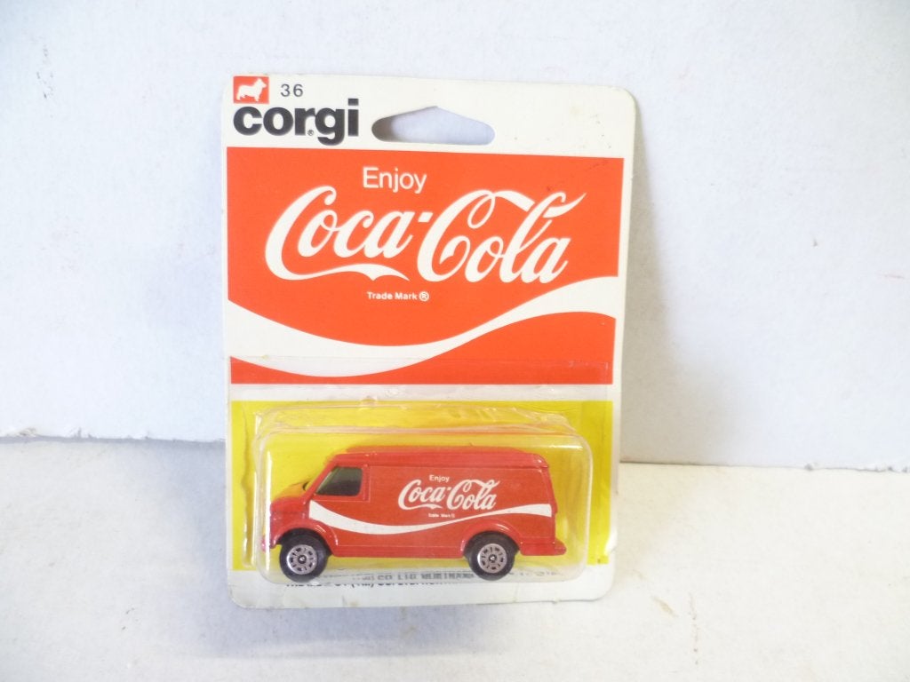 Corgi Junior 36 Mettoy 1978 Coca Cola U.S. Van modelauto., Ophalen of Verzenden, Nieuw, Auto