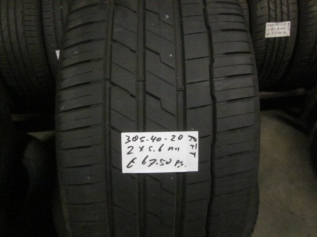 305 40 20 Hankook Ventus S1 Evo 3 RFT zomerbanden, Gebruikt, Ophalen of Verzenden, 305 mm, Band(en)