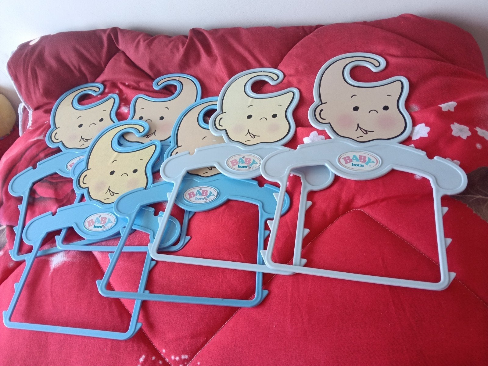 Baby Born Kledinghangers Blauw, Ophalen of Verzenden, Zo goed als nieuw, Babypop